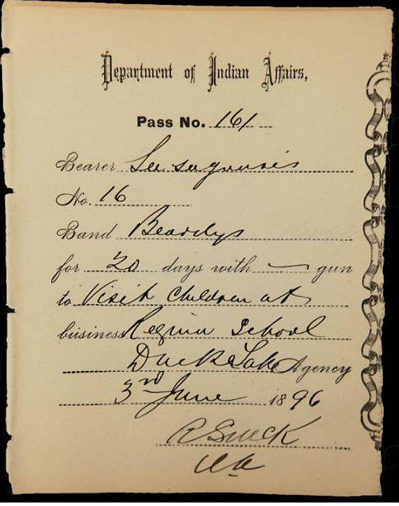 The Pass System – Segregation in Canada